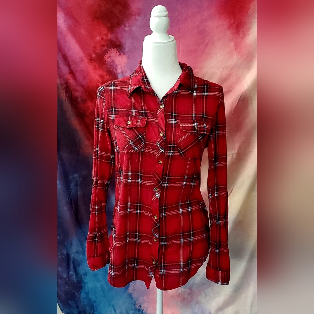 Plaid Top